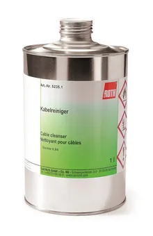 Soluție de curățare cabluri, pentru curățare și degresare, 1 l, tablă cositorită