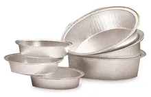 Cupe Rotilabo®-sample, aluminiu, 125 ml, 100 bucăți