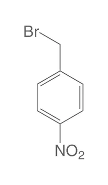 Bromură de 4-nitrobenzil, min. 99 %, pentru sinteză, 25 g, sticlă