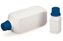 Flacoane Rotilabo®-narrow cu gât, HDPE, dreptunghiulare, 100 ml, 10 bucată(ți)