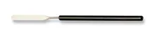 Microspatule, oțel 18/10, mâner plastic, Ø 6 mm, l 4 mm, L 160 mm, 1 buc.