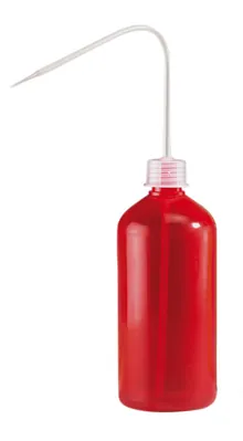 Flacon Rotilabo®-wash, PEJD, roșu, 500 ml, 1 bucată