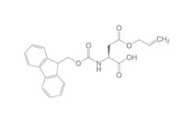Fmoc-L-acid aspartic-(OAllyl), PEPTIPURE® min. 98.5 %, pentru biochimie, 1 g