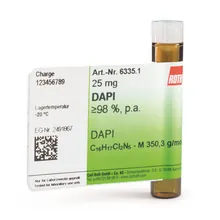 DAPI, min. 98 %, pentru biochimie, 10 mg, sticlă