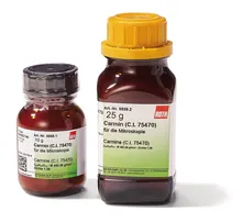 Carmin (C.I. 75470), pentru microscopie, 25 g, sticlă