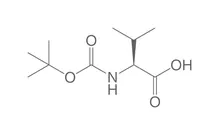 Boc-L-Valină, PEPTIPURE®, min. 98 %, pentru biochimie, 100 g, sticlă