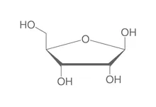 D(-)-Riboză, min. 98 %, pentru biochimie, 25 g, plastic