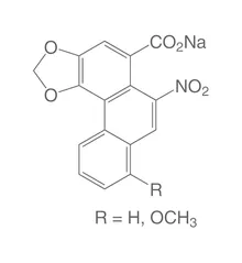 Sare de sodiu a acidului aristolochic (I și II), ROTICHROM® CHR, 500 mg, sticlă
