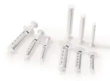 Reactori pentru sinteza peptidelor, 10 ml, incl. piston și frită, 10 buc.