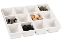 Tavă ROTILABO®-drawer, PVC, 12 compartimente a 87 x 87 mm, 1 bucată(ți)