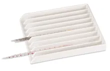 Tavă ROTILABO®-drawer, 9 compartimente, PVC, pentru pipete, termometre etc.