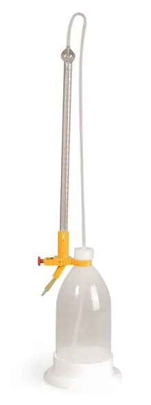 Biuretă de titrare, PP, volum biuretă 50 ml, volum flacon 1000 ml, 1 bucată