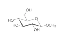 1-O-Metil-beta-D-glucopiranozidă, min. 99 %, pentru biochimie, 5 g, plastic