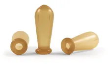 Pară de aspirație pentru pipete past./grad./volum., transparentă, cauciuc/latex, <2 ml