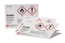 Imprimare Sekuroka®-labels,, Acetonă, 10 unitate(unități)