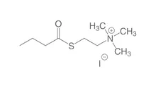 2-Butiriltiocoliniodid, min. 99 %, pentru biochimie, 5 g, sticlă