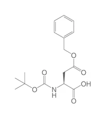 Boc-L-Acid aspartic-(OBenzil), PEPTIPURE® min. 98,5 %, pentru biochimie, 25 g