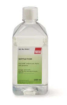 ROTI®CELL TC100, steril, cu glutamină, 1000 ml, plastic