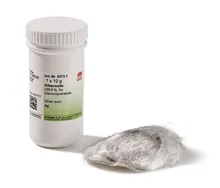 Lână de argint, min. 99.9 %, pentru analiză elementară, 10 g, plastic