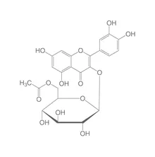 Quercetin-3-O-glucoză-6''-acetat, ROTICHROM® CHR min. 85.0 %, 10 mg, sticlă