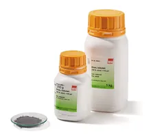 Pulbere de fier redus, min. 96 %, extrapur, <149 µm, 1 kg, plastic