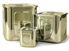 Rotilabo®-storage recipient, oțel inoxidabil, 2.5 l, 140x140x140 mm, 1 bucată(ți)