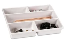 ROTILABO®-drawer tavă, PVC, 5 compartimente pentru pipete etc., 1 bucată(ți)