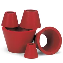 Adaptor Rotilabo®-sleeve, cauciuc, Ø exterior/sus 27 mm, jos 17 mm, 1 bucată