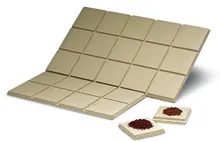 ROTILABO® plăci de lut, 150 x 150 mm, 25 pătrate 30 x 30 mm, 1 bucată