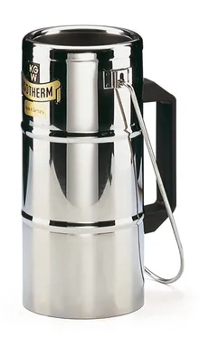Vas Dewar, 2 l, cilindric, cu mâner, oțel crom-nichel, Ø interior 100 mm