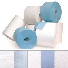 L3 Blue, Rotizell®wipes, 3 straturi, albastru, lățime rolă 22 cm, 2 bucăți