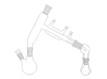 Aparat de microdistilare, sticlă borosilicată 3.3, 1 buc.