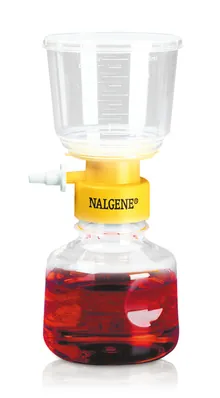 Unități de filtrare cu membrană SFCA, Ø 50 mm, dimensiune pori 0.2 µm, 150 ml, 12 bucăți