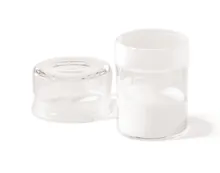 Sticlă de cântărire cu capac, NS 80/12, sticlă borosilicată, H fără capac 50 mm
