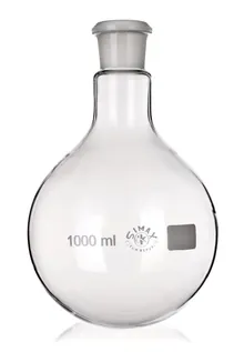Rotilabo®-round balon cu fund, 50 ml, sticlă borosilicată, NS 29/32, 10 bucată(ți)