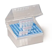 Rotilabo®-cryo cutie de depozitare, 81 de sloturi, pentru Ø până la 13 mm, H până la 93 mm, 1 bucată(ți)