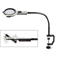 Lampă lupă varioLEDflex, 6 dpt, iluminare segmentată, lentilă pivotantă