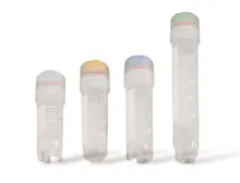 Crio-flacoane, cu filet exterior, PP, sterile, etanșare cu buză/silicon, L 49 mm, 2 ml