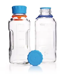Sticle de laborator DURAN® YOUTILITY, sticlă transparentă, 500 ml, GL 45, 4 bucăți