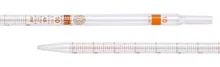 Pipete gradate, cl. AS, gradație maro, AR-GLAS®, L 360 mm, gradație 0.05 ml, 5 ml