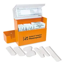 Disp. plasturi adezivi aluderm®-aluplast, umplut, plastic ABS, 1 bucată