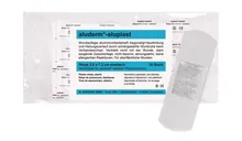 Disp. plasturi adezivi aluderm®-aluplast, pachet de reumplere 30 benzi 7.2 x 2.5 cm