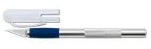 Scalpel, mâner din aluminiu, L 148 mm, incl. 3 lame de rezervă tip 1, 1 bucată