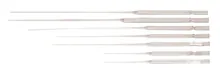Pipete Pasteur, dop de bumbac, sterile, sticlă clară calco-sodică, L totală 230 mm