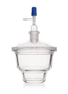 Exicator cu capac cu tubus, 10,5 l, DN 250, set complet tip Novus
