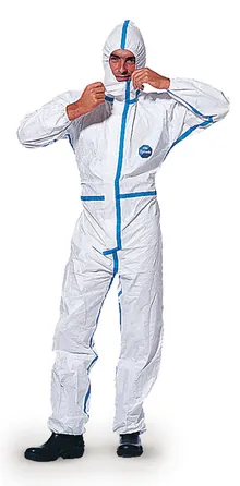 Salopetă TYVEK® 600 Plus, fleece din PE, albă, mărimea M, 1 bucată