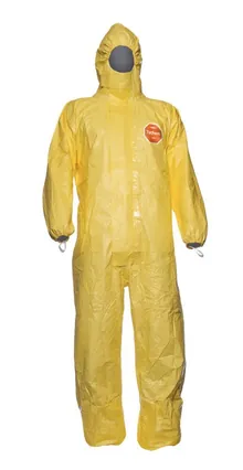 Salopetă TYCHEM® 2000 C, fleece din PE, galbenă, mărimea XXL, 1 bucată