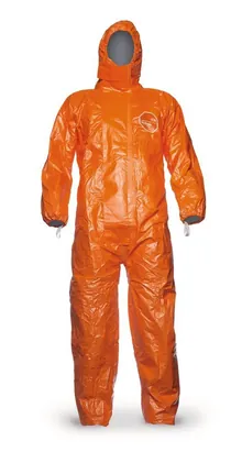 Salopetă TYCHEM® 6000 F, fleece din PE, portocalie, mărimea L, 1 bucată