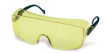 Ochelari de protecție 2802 pentru purtători de ochelari, conform EN 166/170, lentilă galbenă, PC,