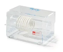 Dispenser bandă ROTI®-Tape-marking, sticlă acrilică, pentru role cu lungimea de 55 m